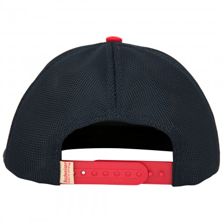 Budweiser Label Multi Color Cotton Twill Rope Hat - WearYourBeer